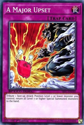 Image of A Major Upset (SBSC-EN045) - Speed Duel: Scars of Battle 1st Edition