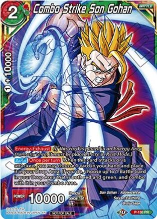 Image of Combo Strike Son Gohan (Shop Tournament: Assault of Saiyans) (P-130) - Promotion Cards Foil