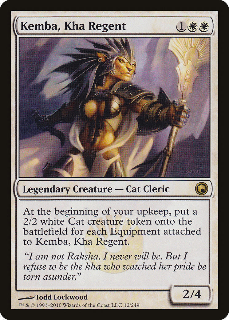 Image of Kemba, Kha Regent (SOM-012) - Scars of Mirrodin Foil