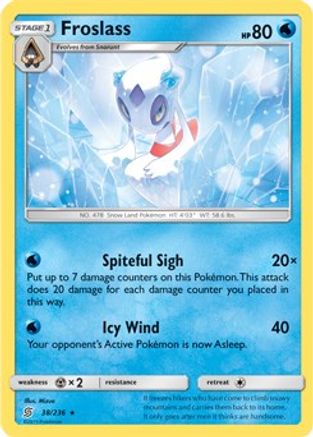 Image of Froslass 038/236  Deck Exclusives - Rare