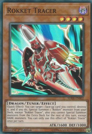 Image of Rokket Tracer (SDRR-EN002) - Structure Deck: Rokket Revolt 1st Edition