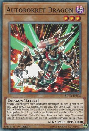Image of Autorokket Dragon (SDRR-EN008) - Structure Deck: Rokket Revolt 1st Edition