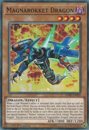 Image of Magnarokket Dragon (SDRR-EN009) - Structure Deck: Rokket Revolt 1st Edition