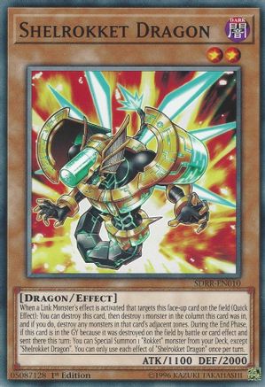 Image of Shelrokket Dragon (SDRR-EN010) - Structure Deck: Rokket Revolt 1st Edition