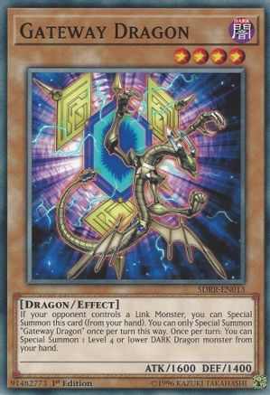 Image of Gateway Dragon (SDRR-EN013) - Structure Deck: Rokket Revolt 1st Edition