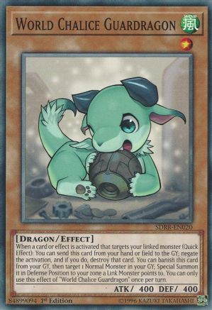 Image of World Chalice Guardragon (SDRR-EN020) - Structure Deck: Rokket Revolt 1st Edition