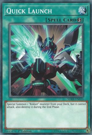 Image of Quick Launch (SDRR-EN025) - Structure Deck: Rokket Revolt 1st Edition