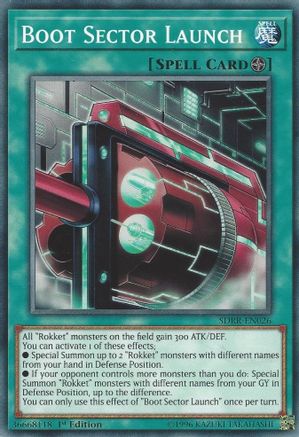 Image of Boot Sector Launch (SDRR-EN026) - Structure Deck: Rokket Revolt 1st Edition