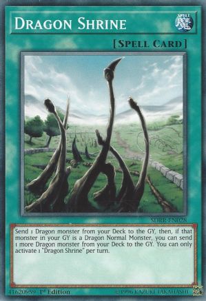 Image of Dragon Shrine (SDRR-EN028) - Structure Deck: Rokket Revolt 1st Edition