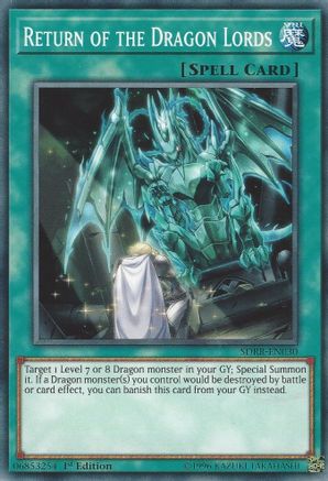 Image of Return of the Dragon Lords (SDRR-EN030) - Structure Deck: Rokket Revolt 1st Edition