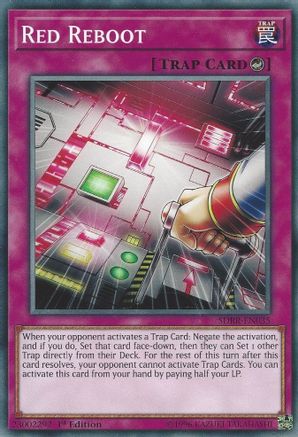 Image of Red Reboot (SDRR-EN035) - Structure Deck: Rokket Revolt 1st Edition