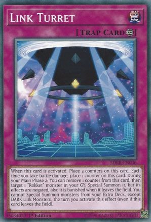 Image of Link Turret (SDRR-EN036) - Structure Deck: Rokket Revolt 1st Edition