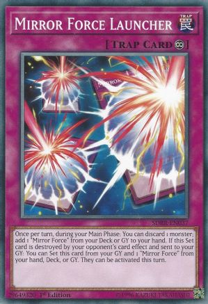 Image of Mirror Force Launcher (SDRR-EN037) - Structure Deck: Rokket Revolt 1st Edition