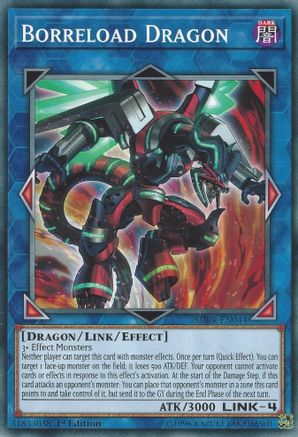 Image of Borreload Dragon (SDRR-EN044) - Structure Deck: Rokket Revolt 1st Edition