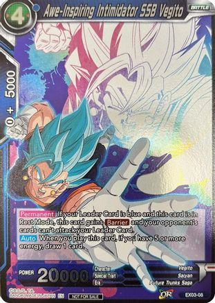 Image of Awe-Inspiring Intimidator SSB Vegito (Event Pack 4) (EX03-08) - Promotion Cards