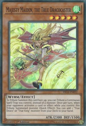 Image of Majesty Maiden, the True Dracocaster (FIGA-EN052) - Fists of the Gadgets 1st Edition