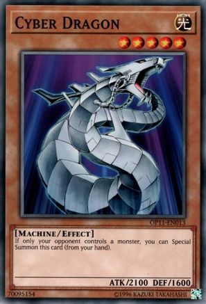 Image of Cyber Dragon (OP11-EN013) - OTS Tournament Pack 11 Unlimited