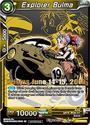 Image of Explorer Bulma (Origins 2019) (BT4-093_PR) - Tournament Promotion Cards