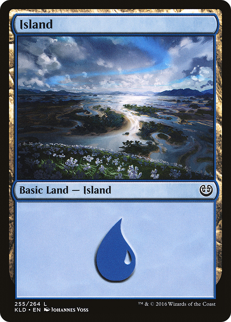 Image of Island (255) (KLD-255) - Kaladesh Foil