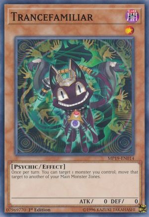 Image of Trancefamiliar (MP19-EN014) - 2019 Gold Sarcophagus Tin Mega Pack 1st Edition