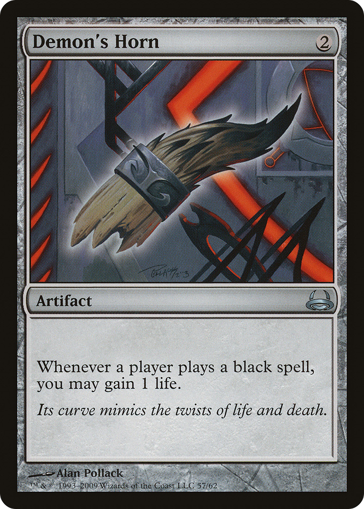 Image of Demon's Horn (DDC-057) - Duel Decks: Divine vs. Demonic