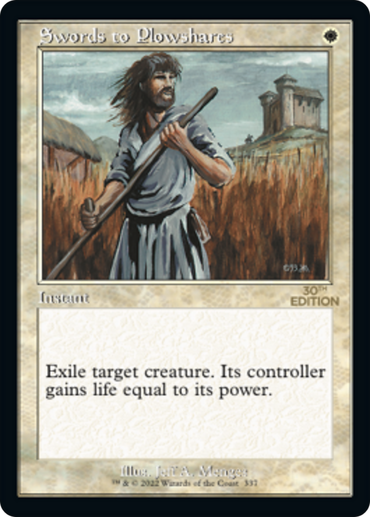 Image of Swords to Plowshares (Retro Frame) (30A-337) - 30th Anniversary Edition