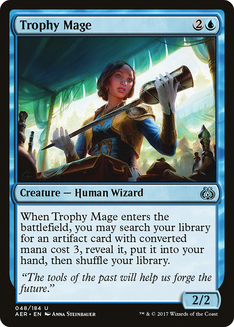 Image of Trophy Mage (AER-048) - Aether Revolt Foil