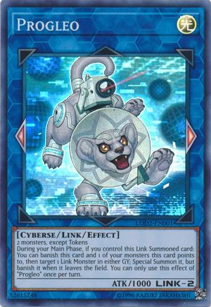 Image of Progleo (Legacy of the Duelist: Link Evolution) (LOD2-EN001) - Yu-Gi-Oh! Video Game Promotional Cards Unlimited