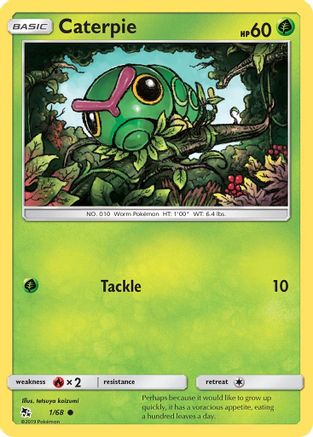 Image of Caterpie 001/68  Hidden Fates - Common