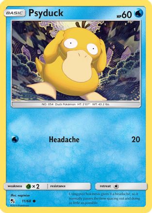 Image of Psyduck 011/68  Hidden Fates - Common