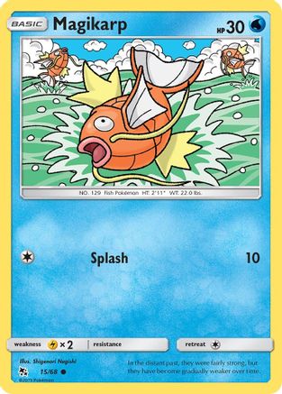 Image of Magikarp 015/68  Hidden Fates - Common