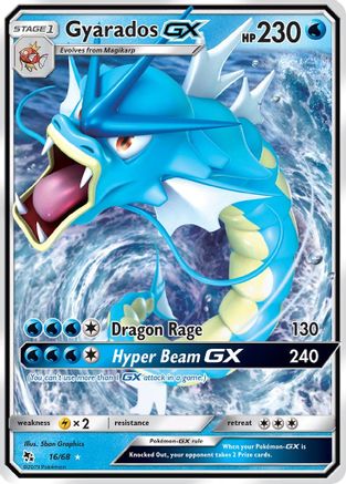 Image of Gyarados GX 016/68  - Holofoil Hidden Fates - Ultra Rare