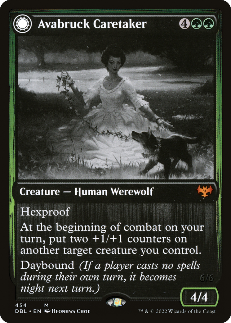 Image of Avabruck Caretaker (DBL-454) - Innistrad: Double Feature: (Double Faced Transform)