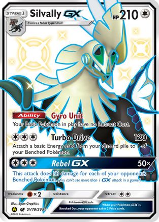 Image of Silvally GX SV79/SV94  - Holofoil Hidden Fates Shiny Vault - Shiny Holo Rare