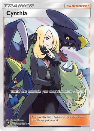 Image of Cynthia SV82/SV94  - Holofoil Hidden Fates Shiny Vault - Shiny Holo Rare