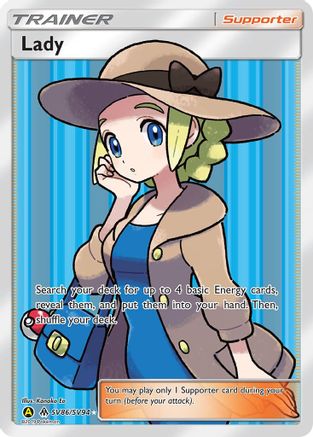 Image of Lady SV86/SV94  - Holofoil Hidden Fates Shiny Vault - Shiny Holo Rare