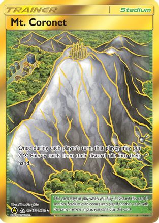Image of Mt. Coronet SV89  - Holofoil Hidden Fates Shiny Vault - Shiny Holo Rare