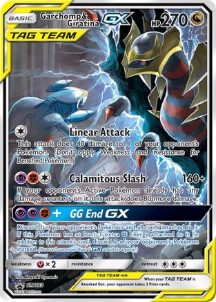 Image of Garchomp & Giratina GX SM193  - Holofoil SM Promos - Promo