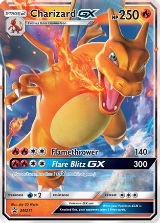 Image of Charizard GX SM211  - Holofoil SM Promos - Promo