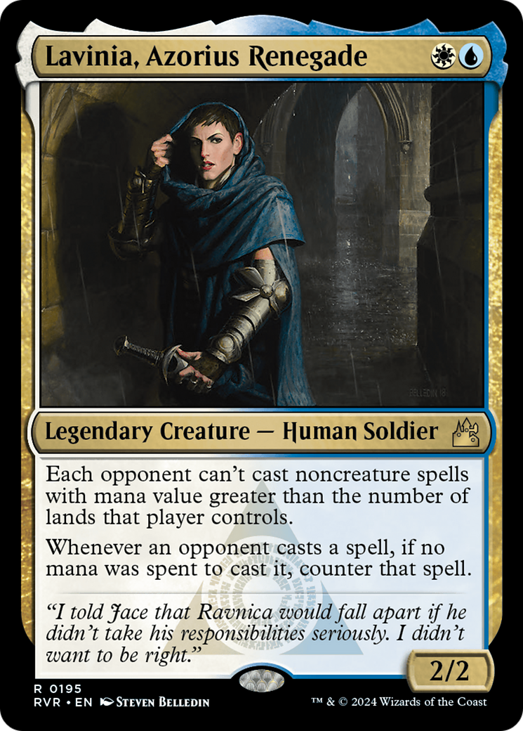 Image of Lavinia, Azorius Renegade (RVR-195) - Ravnica Remastered
