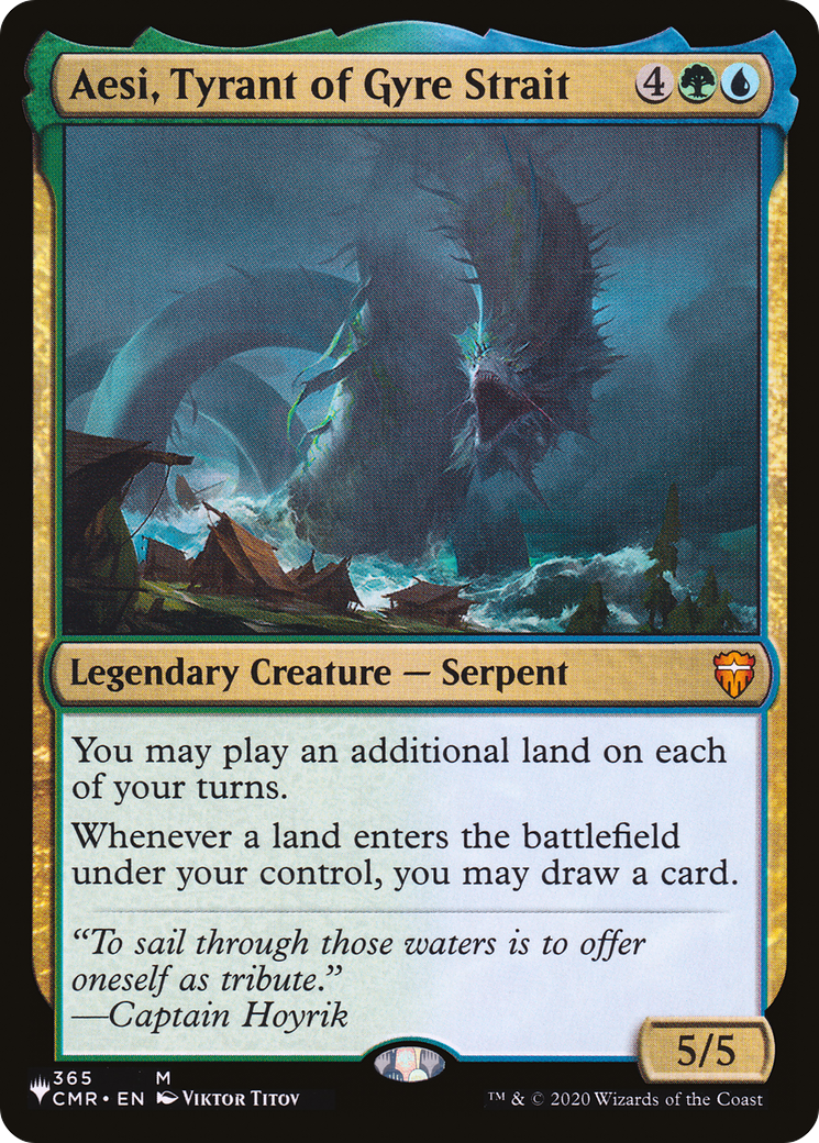 Image of Aesi, Tyrant of Gyre Strait (LIST-CMR-365) - The List