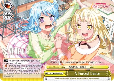 Image of A Forced Dance (BD/W63-E026 CC) - BanG Dream! Girls Band Party! Vol.2