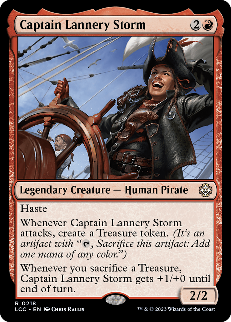 Image of Captain Lannery Storm (LCC-218) - The Lost Caverns of Ixalan Commander