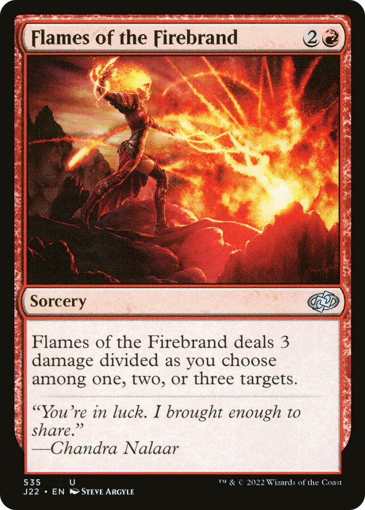 Image of Flames of the Firebrand (J22-535) - Jumpstart 2022