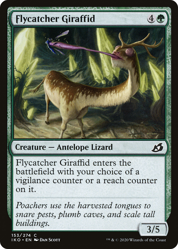 Image of Flycatcher Giraffid (IKO-153) - Ikoria: Lair of Behemoths