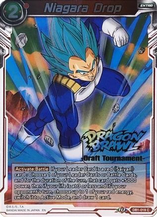 Image of Niagara Drop (Dragon Brawl Draft Tournament Gold Stamped) (DB1-019) - Promotion Cards Foil