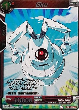 Image of Giru (Dragon Brawl Draft Tournament Gold Stamped) (DB1-004) - Promotion Cards Foil