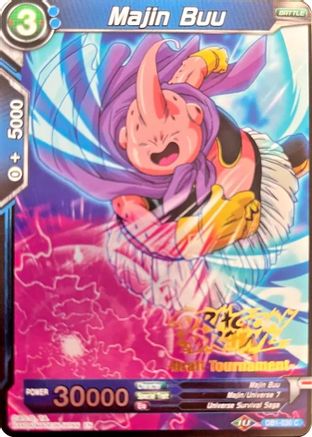 Image of Majin Buu (Dragon Brawl Draft Tournament Gold Stamped) (DB1-030) - Promotion Cards