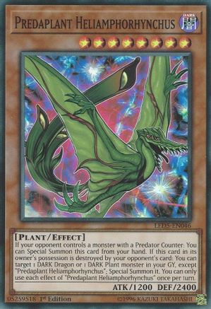 Image of Predaplant Heliamphorhynchus (LED5-EN046) - Legendary Duelists: Immortal Destiny 1st Edition