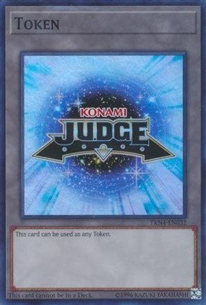 Image of Official Judge Token: TKN4-EN032 (TKN4-EN032) - Judge Promotional Cards Unlimited